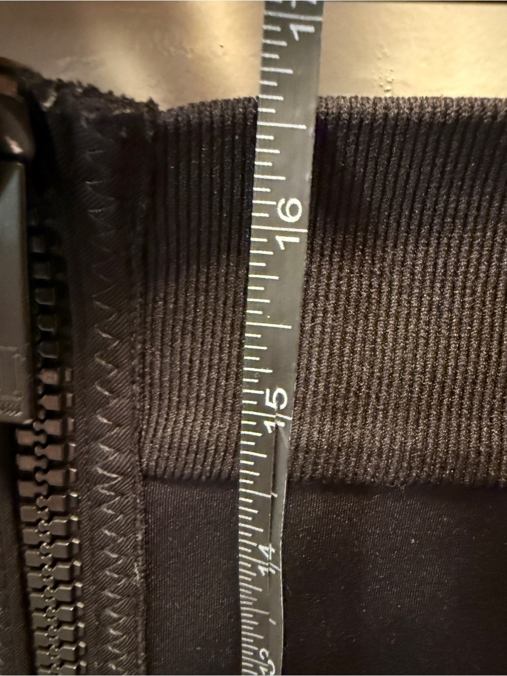 M Missoni Black Scuba Mini Skirt Side Stripe Zip Front IT 38 - Picture 8 of 8